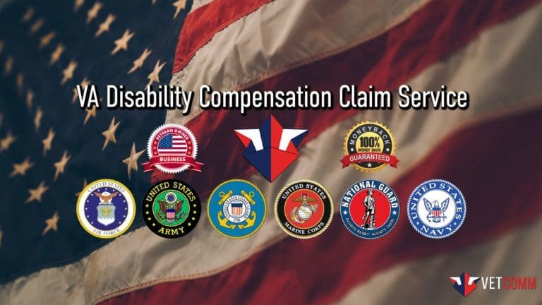 VA Disability Compensation Claim Filing Video Course Services Cover Image for VetComm.us